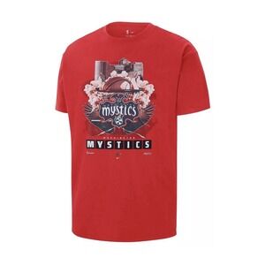 Nike Men's Washington Mystics Red City T-Shirt Basketball WNBA Sz L